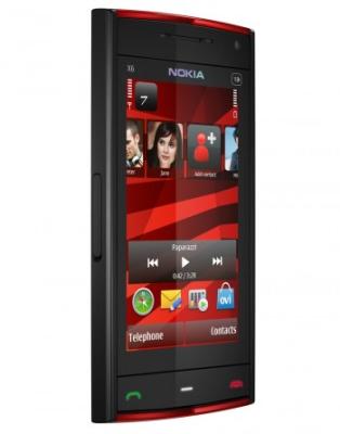NOKIA X6 16GB RED QUAD BAND 3G HSDPA WIFI GPS UNLOCKED BLUETOOTH GSM MOBILE PHONE